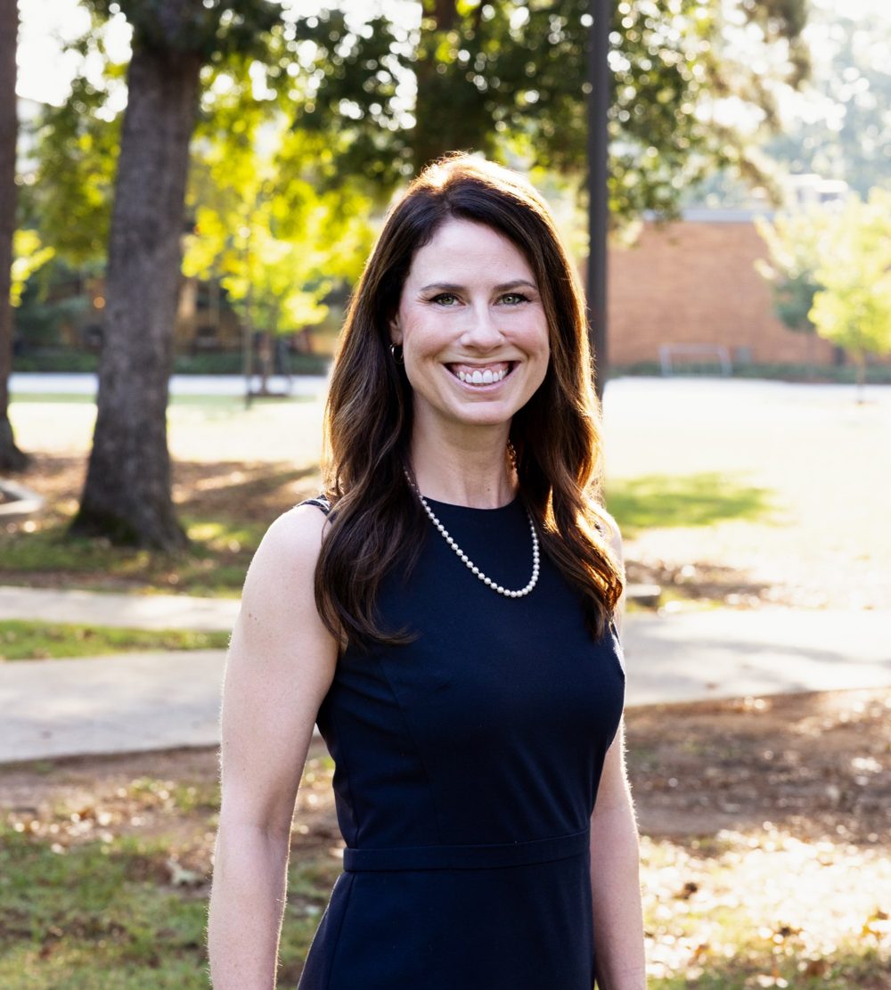 Dr. Stephanie R. Davis standing outdoors on campus